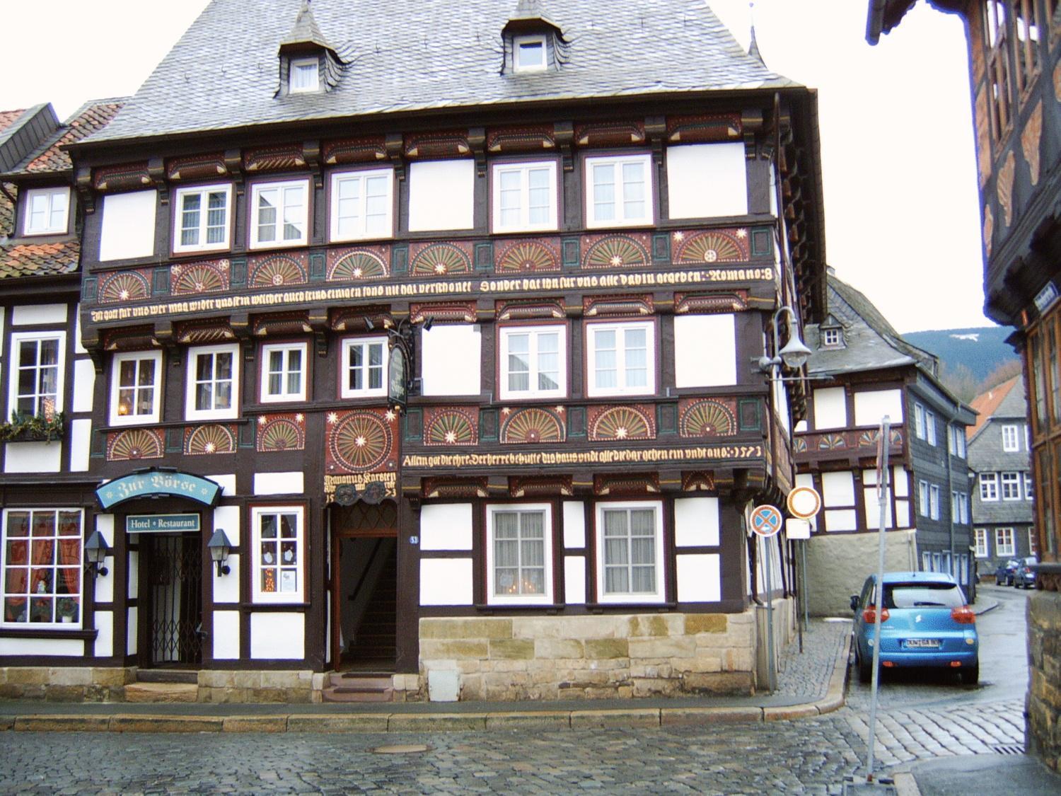 Altstadthotel Zur Boerse Гослар Екстериор снимка